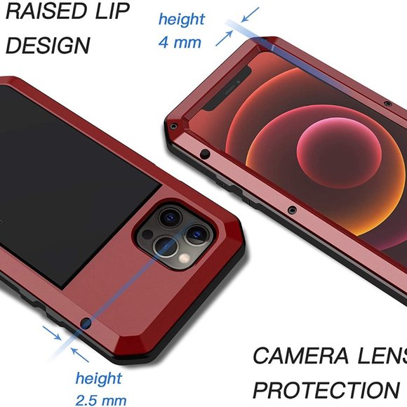 Shockproof Metal Case for iPhone 12 PRO MAX Mini Gorilla Heavy Duty 360 Cover - Picture 8 of 8